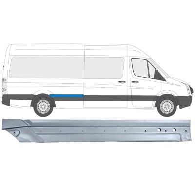 Hátsó sárvédő javító panel hoz Volkswagen Crafter 2005-2017 / Jobb 14332