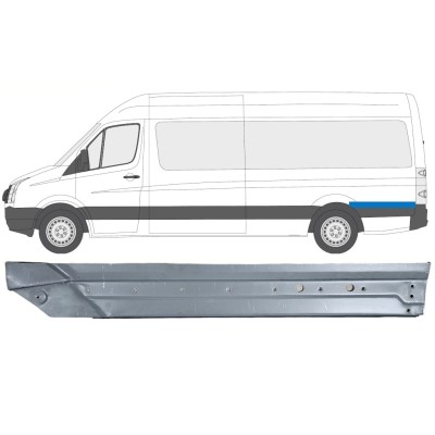 Hátsó sárvédő javító panel hoz Volkswagen Crafter 2005-2017 / Bal 14333