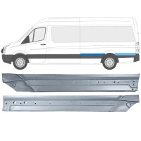 Hátsó sárvédő javító panel hoz Volkswagen Crafter 2005-2017 / Bal / Készlet 14501