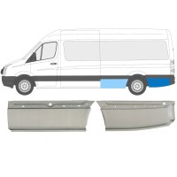 Hátsó sárvédő javító panel hoz Volkswagen Crafter 2005-2017 / Bal / Készlet 14127