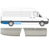 Hátsó sárvédő javító panel hoz Volkswagen Crafter 2005-2017 / Jobb / Készlet 14128