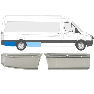 Hátsó sárvédő javító panel hoz Volkswagen Crafter 2005-2017 / Jobb / Készlet 14128