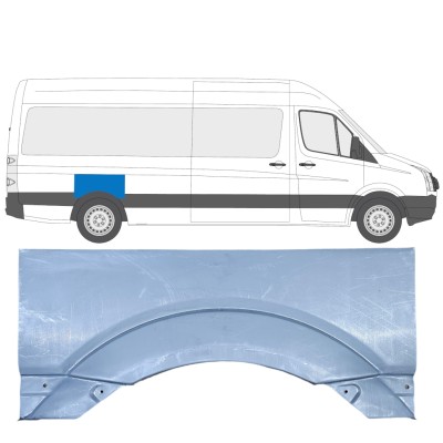 Hátsó sárvédő javító panel hoz Volkswagen Crafter 2005-2017 / Jobb 13440