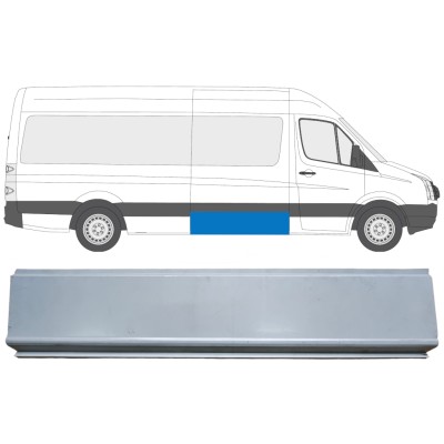 Oldalsó javító panel hoz Volkswagen Crafter 2005-2017 / Bal = Jobb (szimmetrikus) 13972