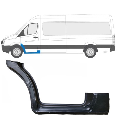 Első ajtó küszöb javító panel hoz Volkswagen Crafter 2005-2017 / Bal 13449