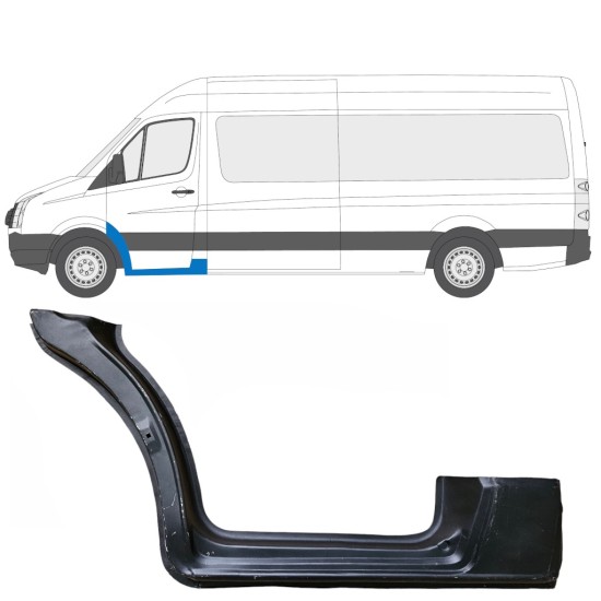 Első ajtó küszöb javító panel hoz Volkswagen Crafter 2005-2017 / Bal 13449