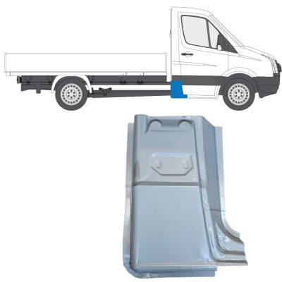 Hátsó sarok javító panel hoz Volkswagen Crafter 2005-2017 / Jobb 15502