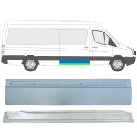 Tolóajtó javító panel hoz Volkswagen Crafter 2005-2017 / Jobb / Készlet 13474