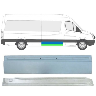 Tolóajtó javító panel hoz Volkswagen Crafter 2005-2017 / Jobb / Készlet 13474