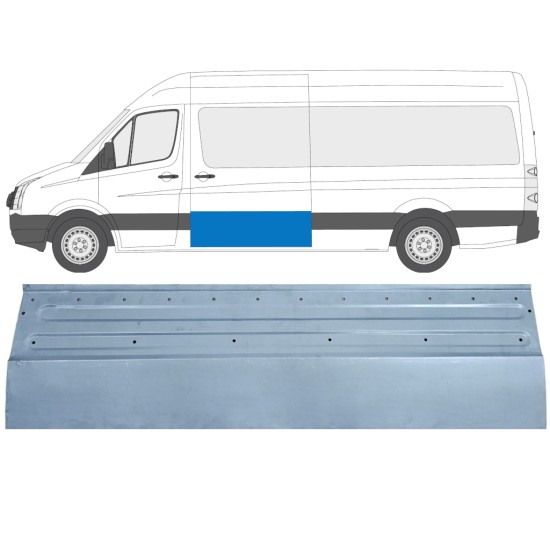 Tolóajtó javító panel hoz Volkswagen Crafter 2005-2017 / Bal 14316