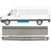 Tolóajtó javító panel hoz Volkswagen Crafter 2005-2017 / Bal / Készlet 14198