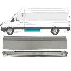 Tolóajtó javító panel hoz Volkswagen Crafter 2005-2017 / Bal / Készlet 14198