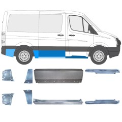 Javító panel készlet hoz Volkswagen Crafter 2005-2017 / Bal+Jobb / 15592