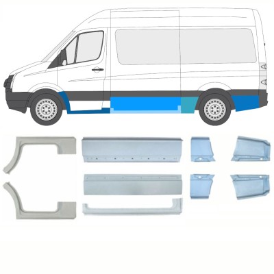 Javító panel készlet hoz Volkswagen Crafter 2005-2017 / Bal+Jobb / 14471