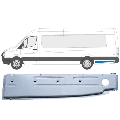 Belső hátsó sárvédő javító panel hoz Volkswagen Crafter 2005-2017 / Bal 14376