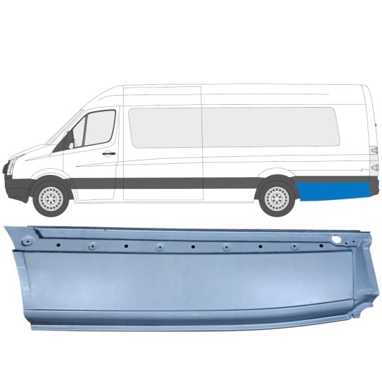 Hátsó sárvédő javító panel hoz Volkswagen Crafter 2005-2017 / Bal 13431