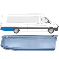 Hátsó sárvédő javító panel hoz Volkswagen Crafter 2005-2017 / Jobb 13512