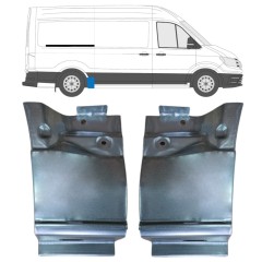 Hátsó sárvédő javító panel hoz Volkswagen Crafter 2017- / Bal+Jobb / Készlet 11603