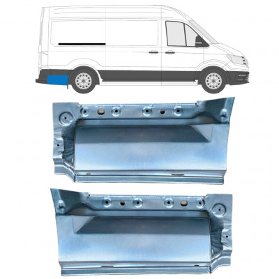 Hátsó sárvédő javító panel hoz Volkswagen Crafter / MAN THE 2017- / MWB / LWB 11594