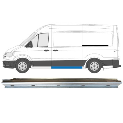 Tolóajtó küszöb javító panel hoz Volkswagen Crafter 2017- / Bal 15059