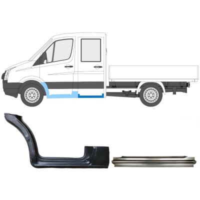 Javító panel készlet hoz Volkswagen Crafter 2005-2017 / Bal / 15539