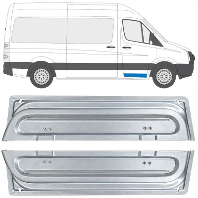 Belső első ajtó javító lemez hoz Volkswagen Crafter 2005-2017 / Bal+Jobb / Készlet 17058