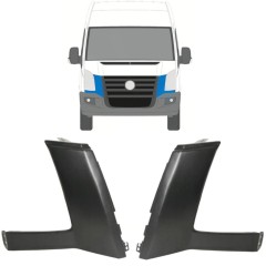Fényszóró alatti díszítő elem hoz Volkswagen Crafter 2005-2011 / Bal+Jobb / Készlet 16856