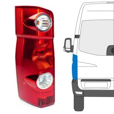 Hátsó lámpa hoz Volkswagen Crafter 2005-2017 / Bal 15573