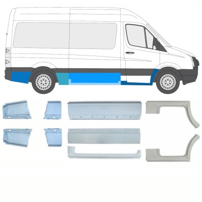 Javító panel készlet hoz Volkswagen Crafter 2005-2017 / Bal+Jobb / 15541
