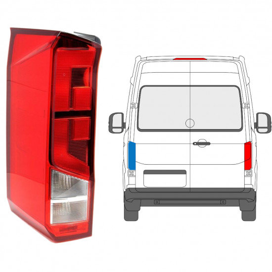 Hátsó lámpa hoz Volkswagen Crafter 2017- / Bal 12921
