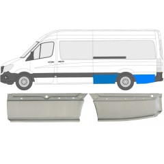 Hátsó sárvédő javító panel hoz Mercedes Sprinter 2006-2018 / Bal / Készlet 10514