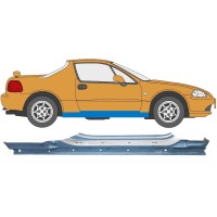 Teljes küszöb hoz Honda Civic Del Sol 1992-1998 / Jobb 6185