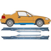 Teljes küszöb hoz Honda Civic Del Sol 1992-1998 / Bal+Jobb / Készlet 10537