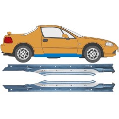 Teljes küszöb hoz Honda Civic Del Sol 1992-1998 / Bal+Jobb / Készlet 10537
