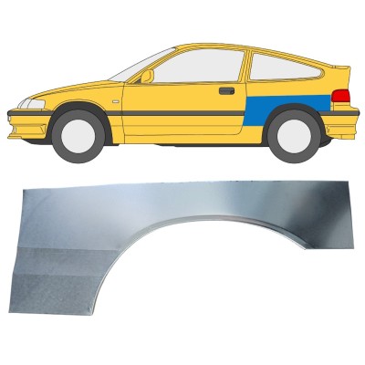 Hátsó sárvédő javító panel hoz Honda CRX 1987-1992 / Bal 16338