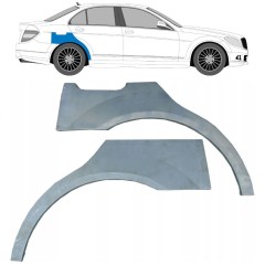 Hátsó sárvédő javító panel hoz Mercedes C-Class W204 2007-2014 / Bal+Jobb / Készlet 10410
