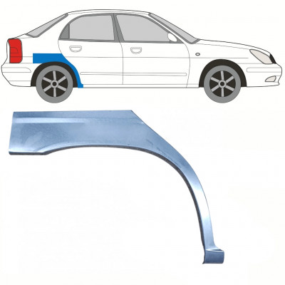 Hátsó sárvédő javító panel hoz Daewoo Nubira 1997-2004 / Jobb 8803