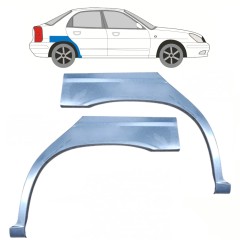 Hátsó sárvédő javító panel hoz Daewoo Nubira 1997-2004 / Bal+Jobb / Készlet 11094
