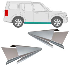 Belső és külső küszöb javító panel hoz Land Rover Discovery 2004-2009 / Bal+Jobb / Készlet 10939