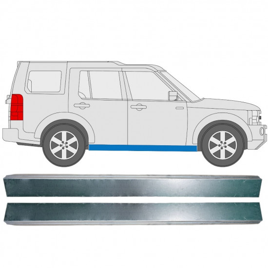 Belső küszöb javító panel hoz Land Rover Discovery 2004-2009 / Bal = Jobb (szimmetrikus) / Készlet 10937