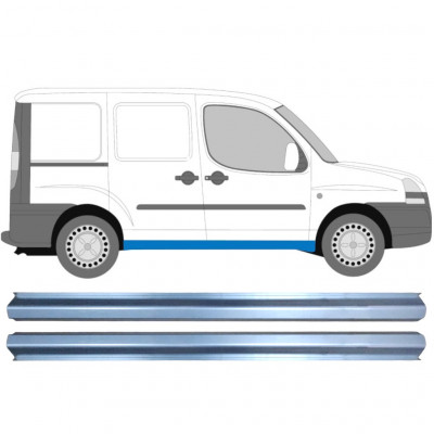 Küszöb javító panel hoz Fiat Doblo 2001-2010 / Készlet 11348