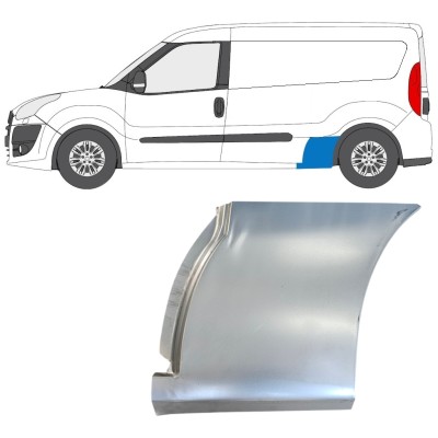 Hátsó sárvédő javító panel hoz Fiat Doblo 2010-2022 / Bal 14991