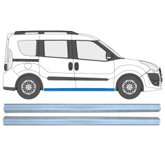 Küszöb javító panel hoz Fiat Doblo 2010-2022 / Bal+Jobb / Készlet 15361
