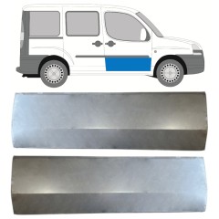 Első ajtó javító lemez hoz Fiat Doblo 2001-2010 / Bal+Jobb / Készlet 14620