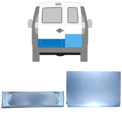 Hátsó ajtó javító panel hoz Fiat Doblo 2001-2010 / Bal+Jobb / Készlet 11807
