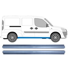 Küszöb javító panel hoz Fiat Doblo 2001-2010 / Bal+Jobb / Készlet 11347