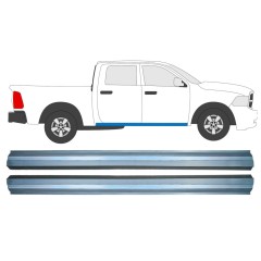 Alsó küszöb javító panel hoz Dodge RAM 2008-2013 / Bal = Jobb (szimmetrikus) / Készlet 12792