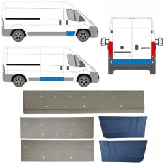 Ajtó javító panel hoz Citroen Jumper 2006-2025 / Bal+Jobb / Készlet 14509