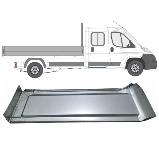 Fellépő lemez bal belső küszöbbel hoz Peugeot Boxer 2006-2026 / Jobb 17074