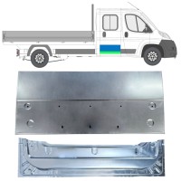 Belső és külső hátsó ajtó javító panel hoz Fiat Ducato 2006-2026 / Bal = Jobb (szimmetrikus) / Készlet 16395